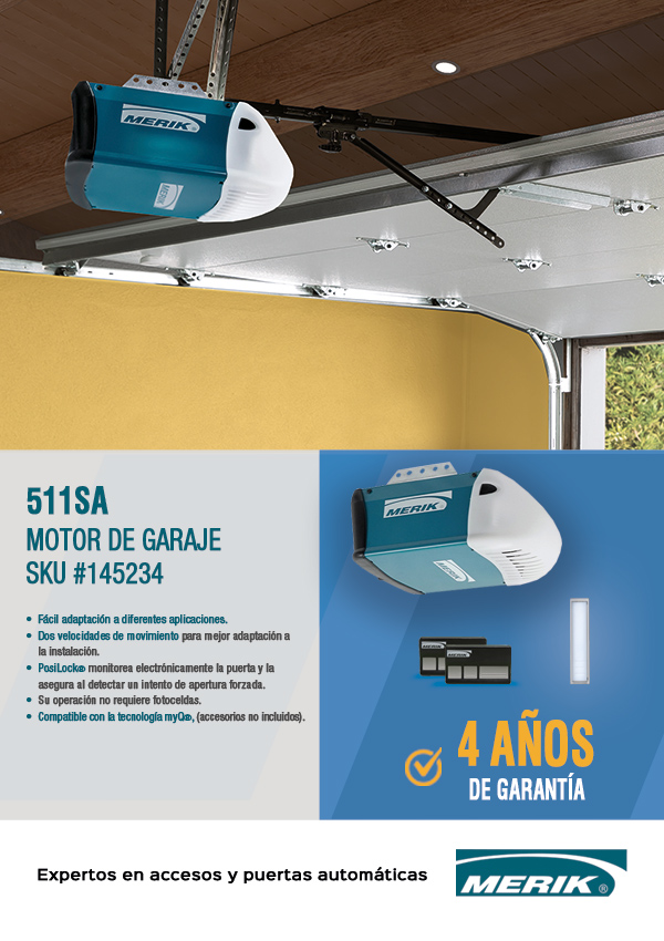 Abrepuertas de Garage Merik